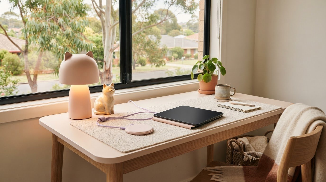 Cute Alternatives to Boring Tech: Cozy Desk Upgrades for 2026