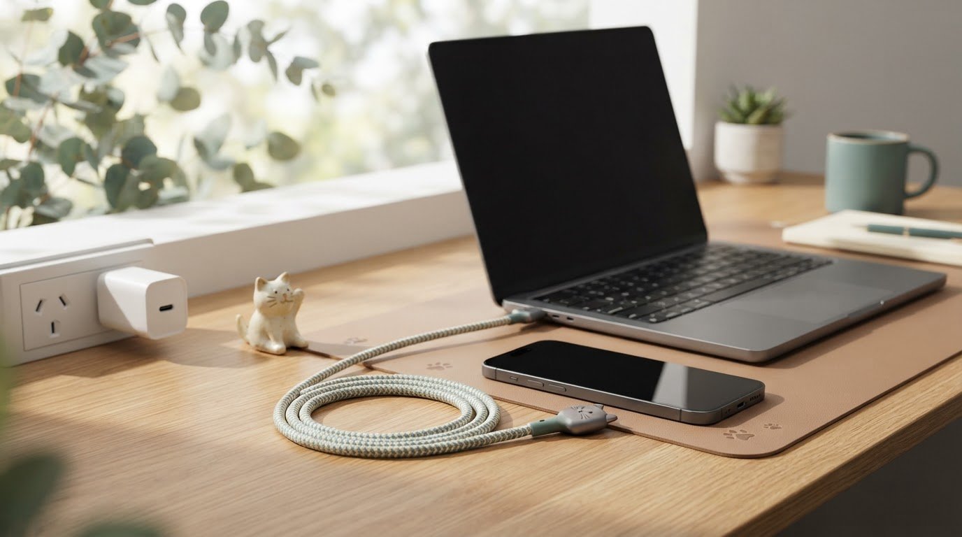 Fast Charging Cable for Cat Lovers: Choose a Cute USB-C Cable in 2026