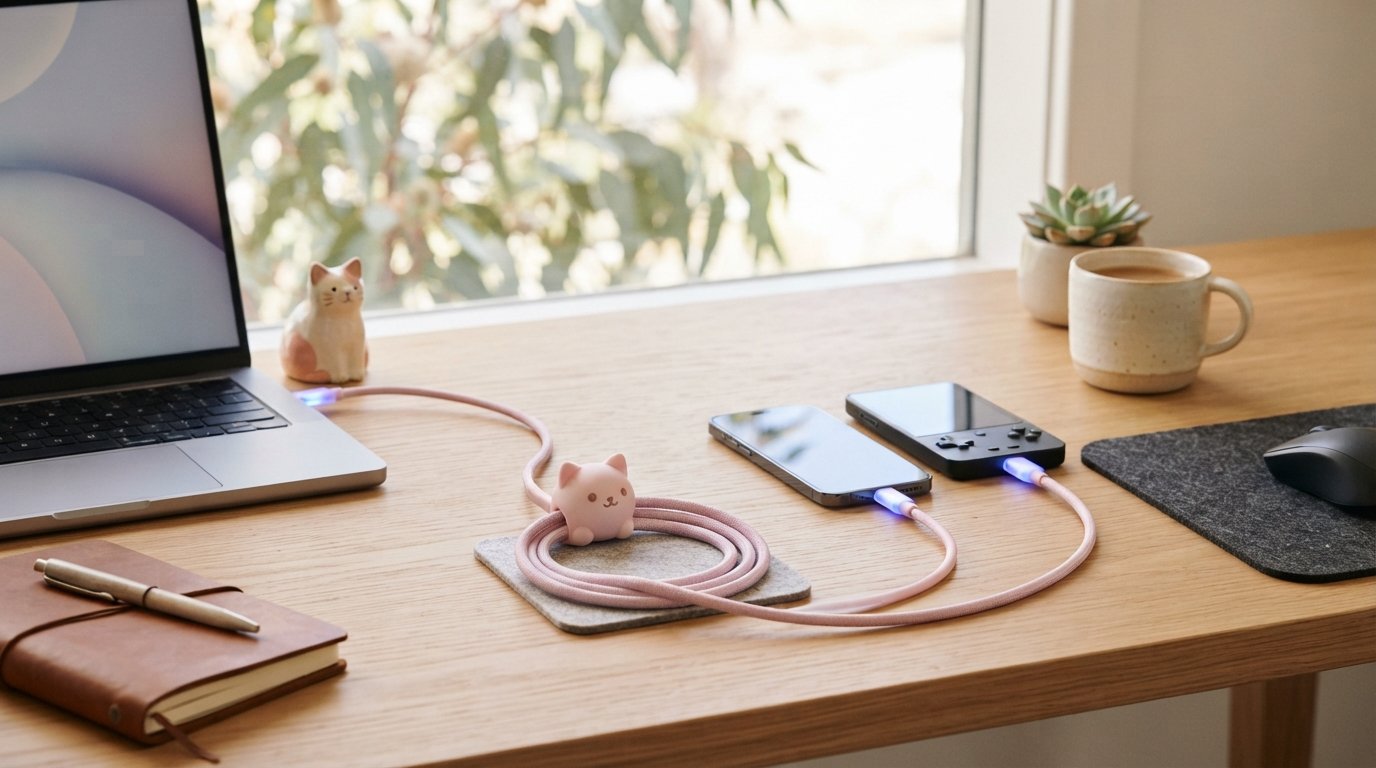 Cute USB C Charging Cable Guide: Power Meets Playful Desk Style in 2026
